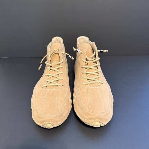 LDECK Men's Sneakers 10.5 (44) Tan Suede Orthopedic, Barefoot Comfort - Picture 3 of 9